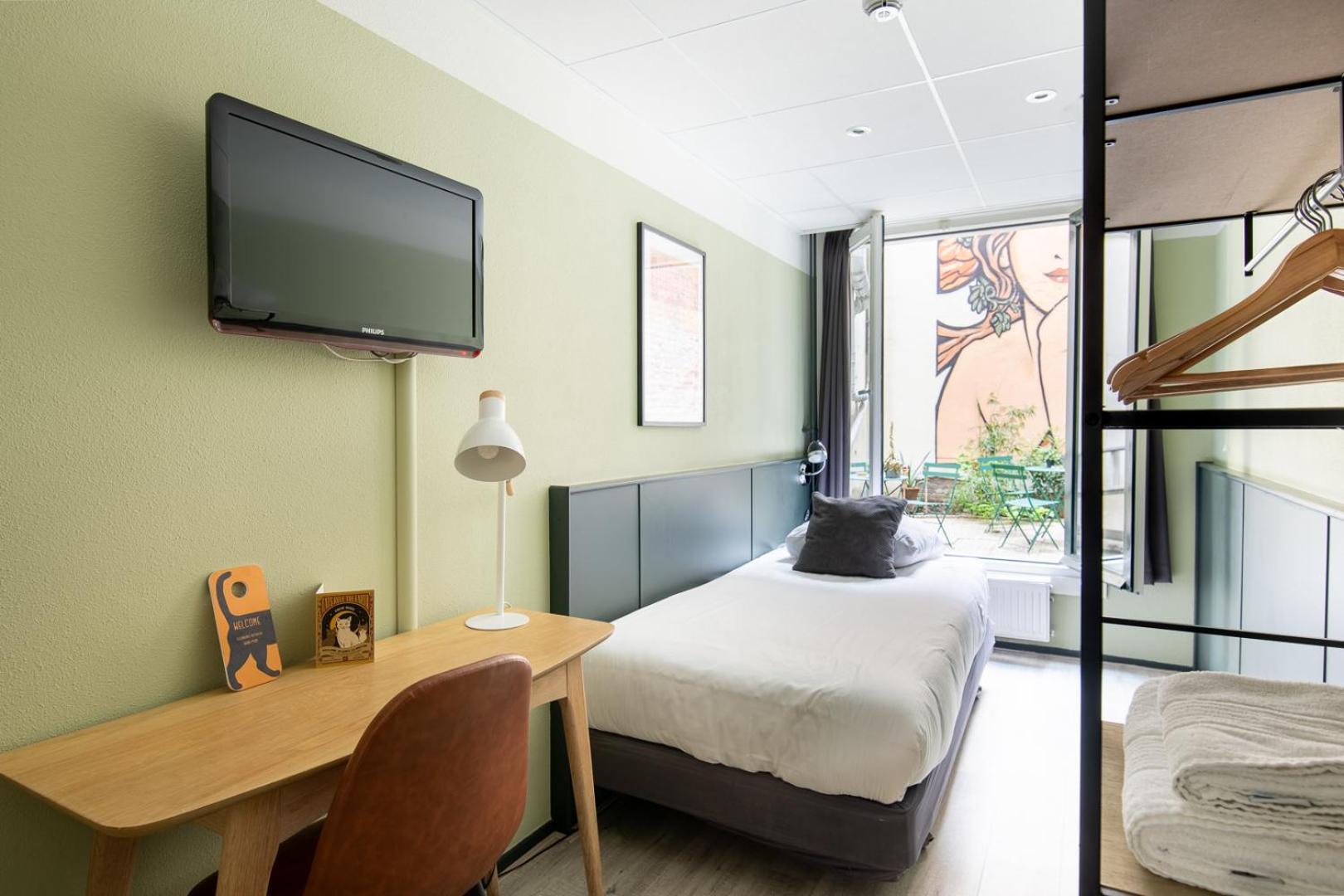 Eenpersoonskamer met Gedeelde Badkamer